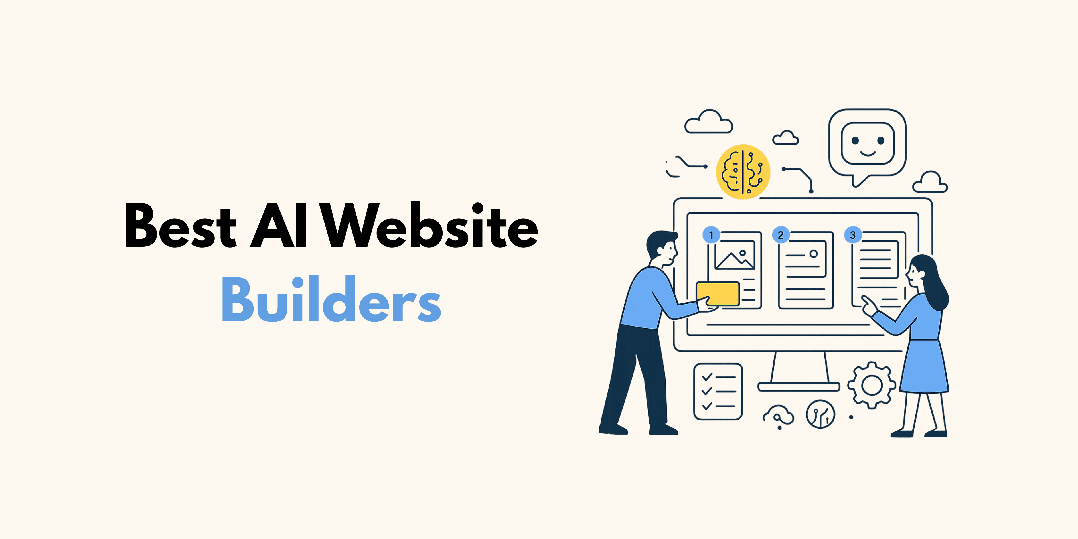 best ai website builders cover image