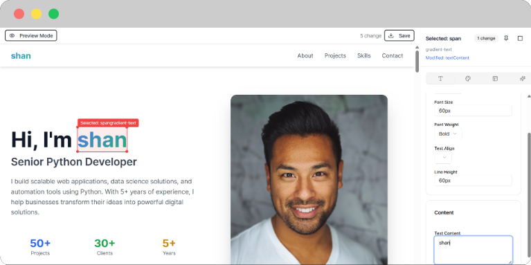 before editing screenshot